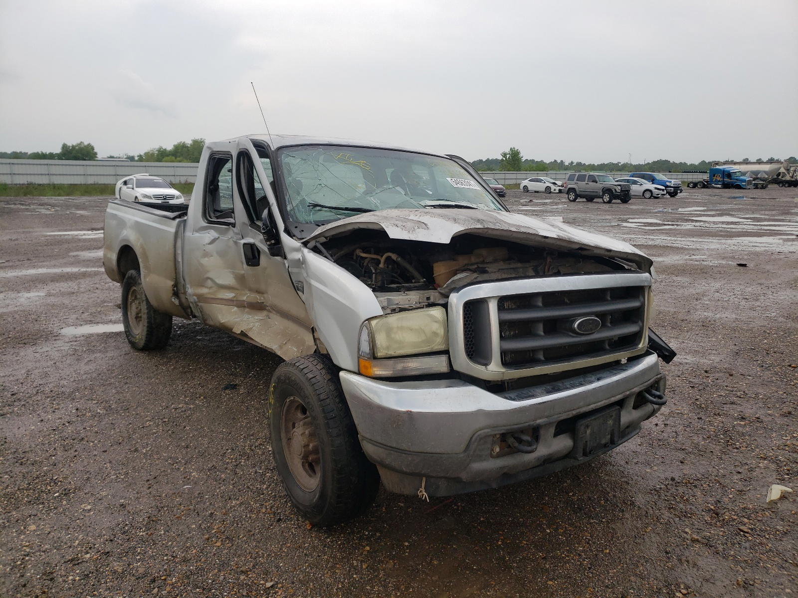 FORD F250 SUPER 2004 with VIN 1FTNX20L74EB82280 - Photo from auction
