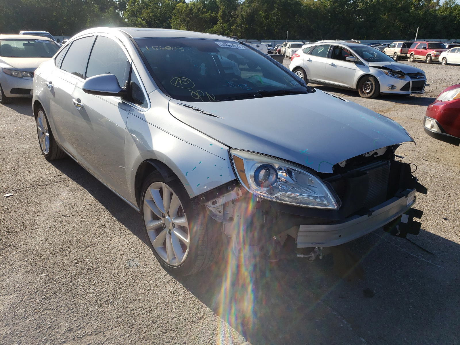 BUICK VERANO 2012 with VIN 1G4PS5SK6C4156203 - Photo from auction