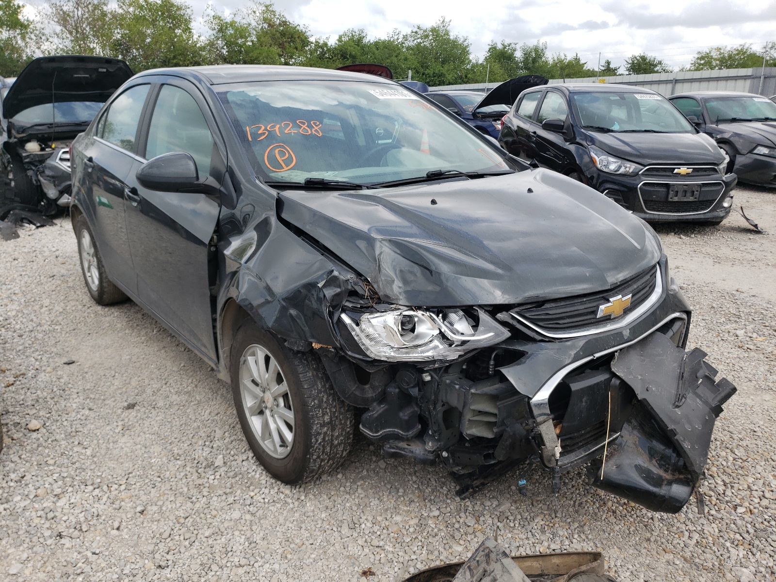 Photo 1 from auction – 2018 CHEVROLET SONIC LT with VIN 1G1JD5SH1J4139288