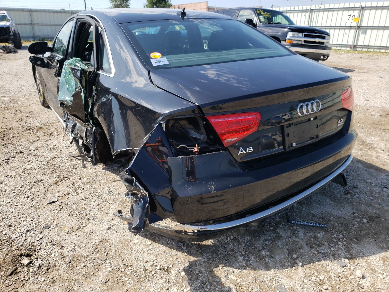 Photo 3 from auction – 2011 AUDI A8 QUATTRO with VIN WAUAVAFDXBN025030
