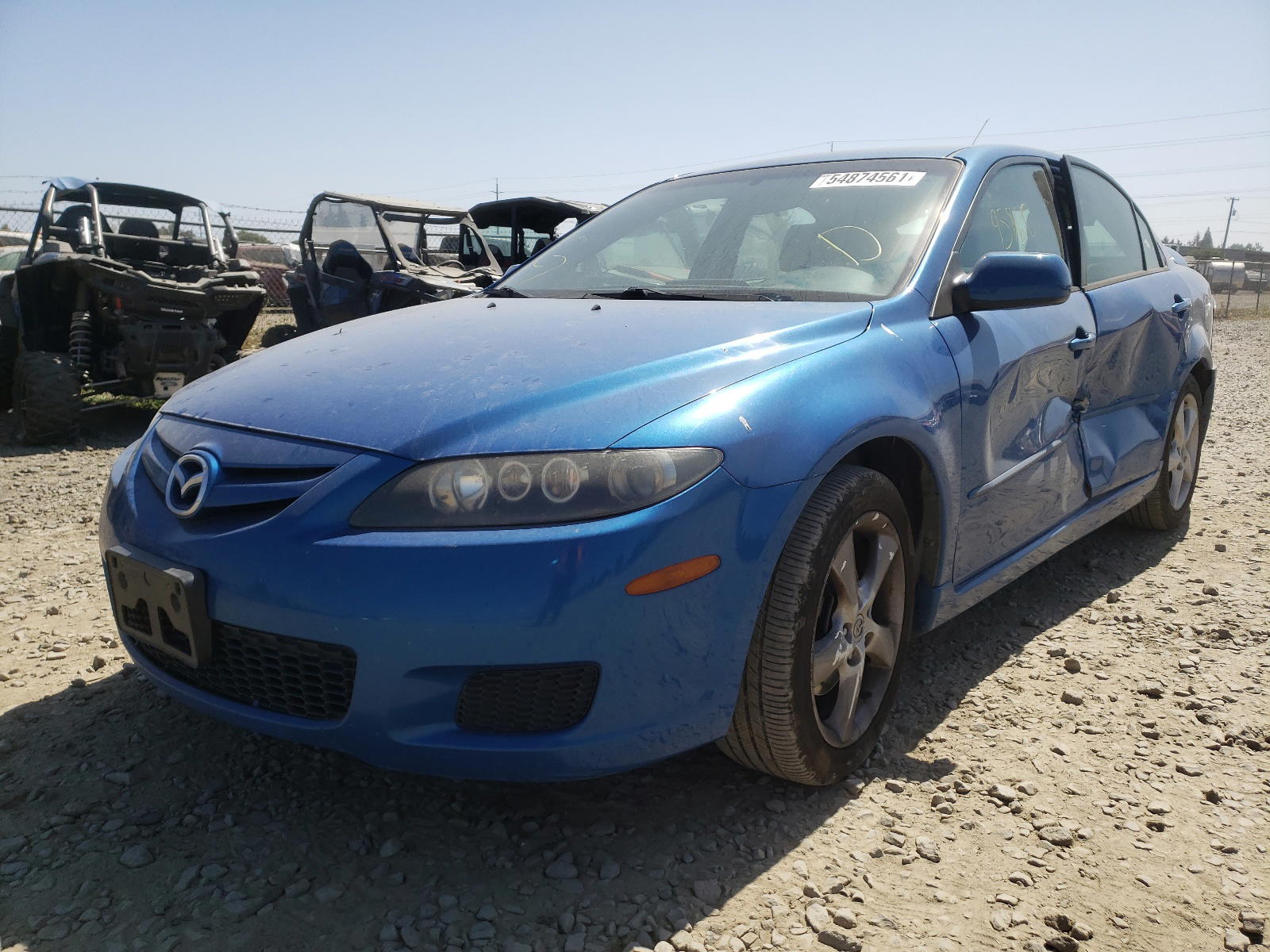 Photo 2 from auction – 2007 MAZDA 6 S with VIN 1YVHP84D675M24137
