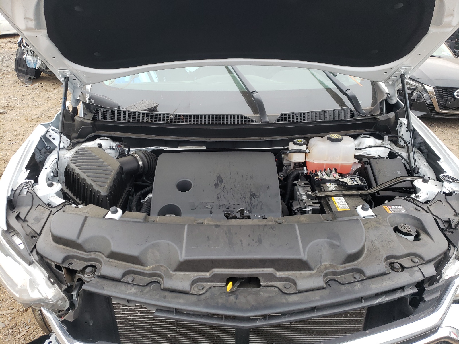 Photo 7 from auction – 2021 CHEVROLET TRAVERSE L with VIN 1GNERFKW2MJ148531