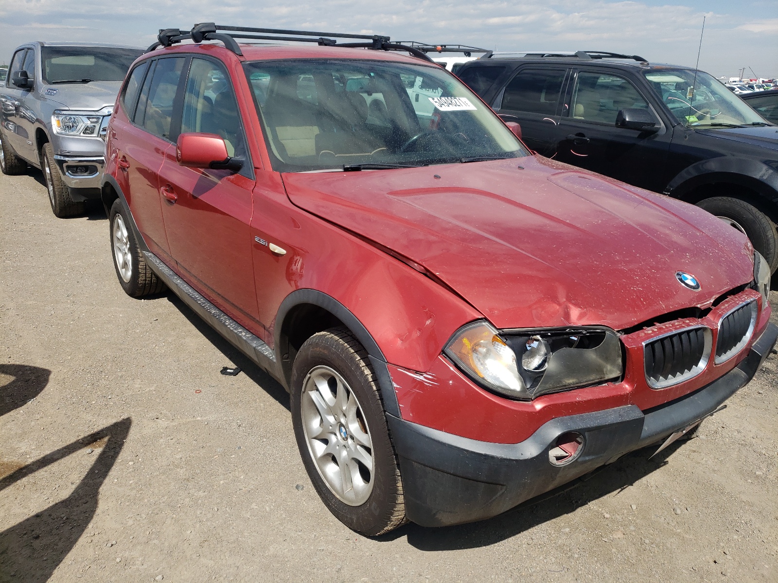 Photo 1 from auction – 2005 BMW X3 2.5I with VIN WBXPA73435WC48790