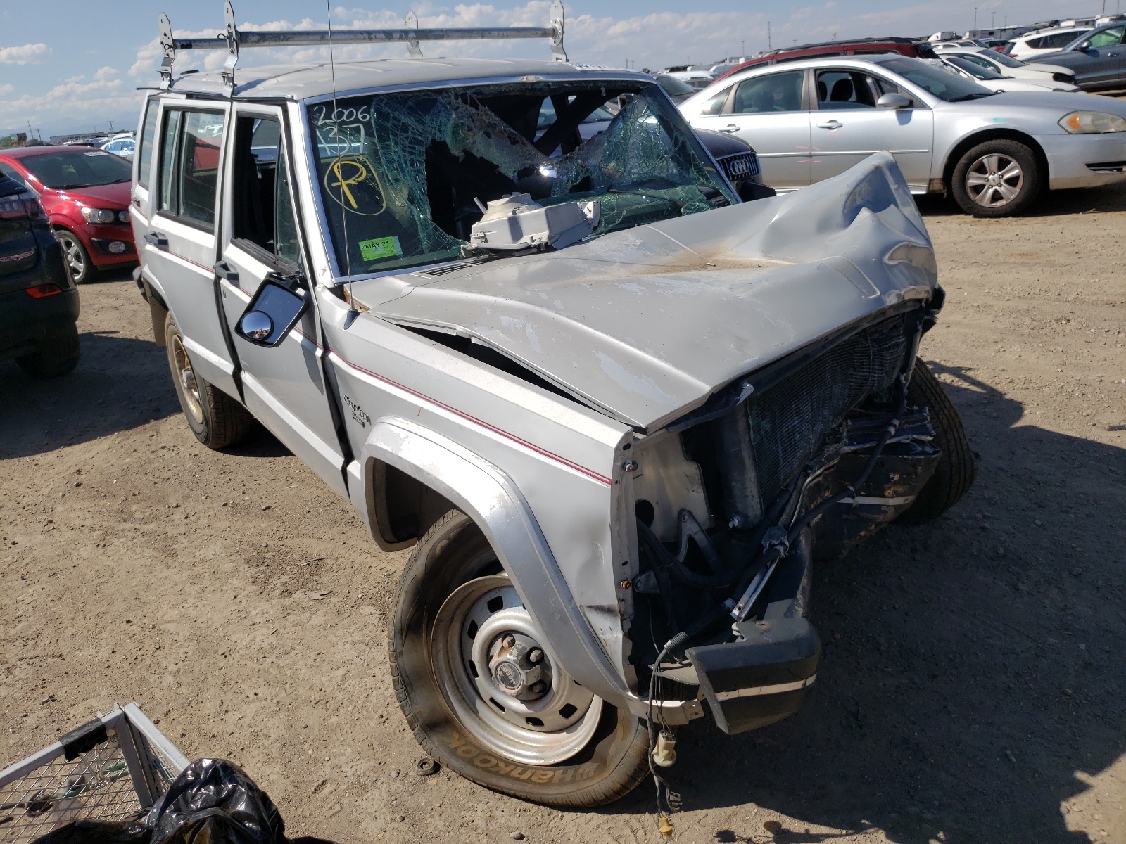 JEEP CHEROKEE P 1987 with VIN 1JCMR7820HT180241 - Photo from auction
