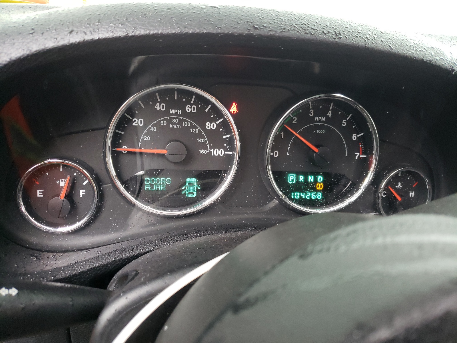 Photo 8 from auction – 2012 JEEP WRANGLER U with VIN 1C4BJWDG3CL129918