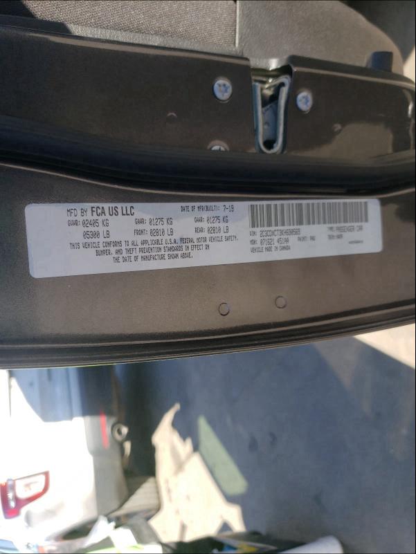 Photo 10 from auction – 2019 DODGE CHARGER R/ with VIN 2C3CDXCT3KH690569