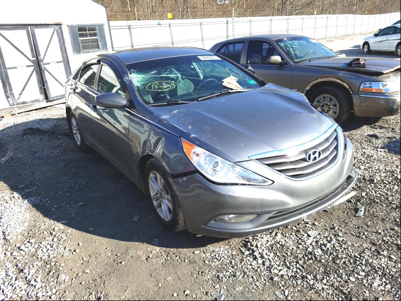 HYUNDAI SONATA GLS 2013 with VIN 5NPEB4AC7DH775758 - Photo from auction