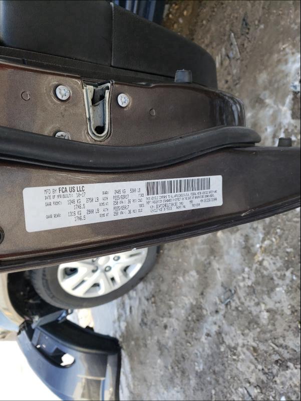 Photo 10 from auction – 2018 DODGE JOURNEY SE with VIN 3C4PDCAB3JT184181