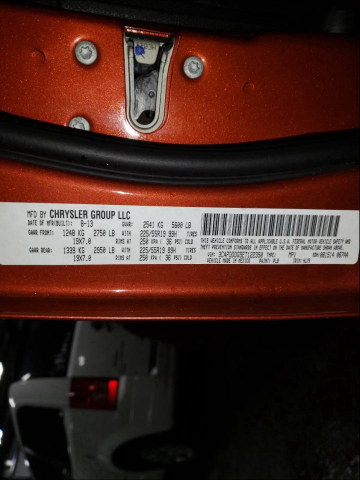 Photo 10 from auction – 2014 DODGE JOURNEY LI with VIN 3C4PDDDG5ET122350
