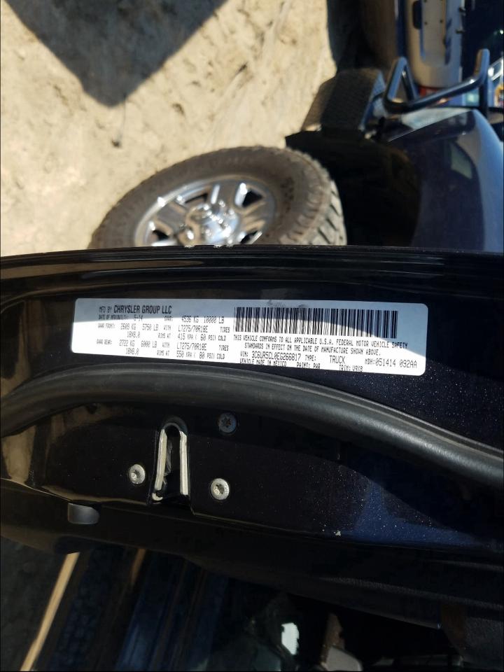 Photo 10 from auction – 2014 RAM 2500 ST with VIN 3C6UR5CL0EG266817