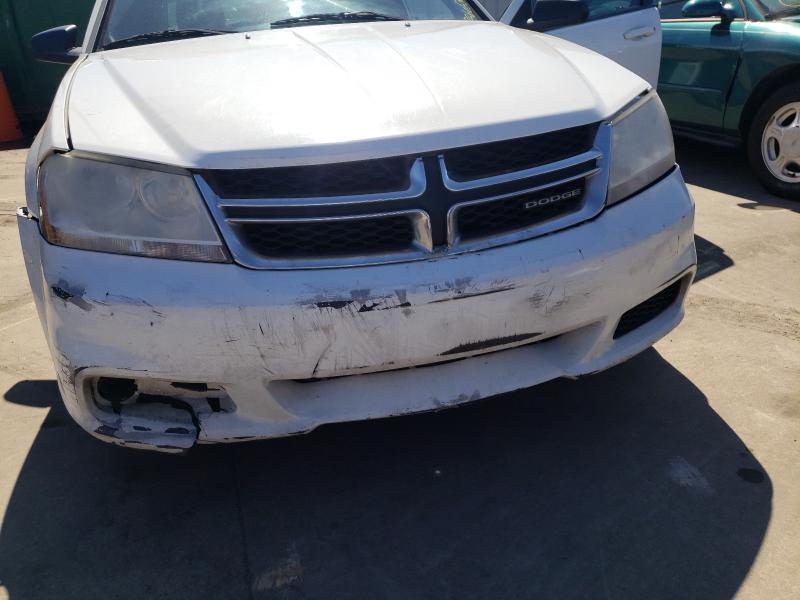 صورة رقم 9 من المزاد - 2012 DODGE AVENGER SE مع VIN 1C3CDZABXCN194229