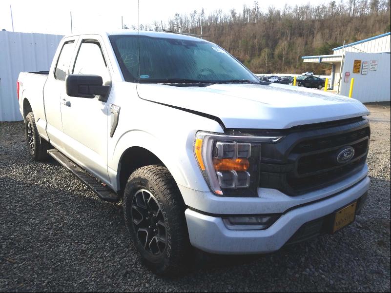FORD F150 SUPER 2021 with VIN 1FTFX1E55MKD25592 - Photo from auction