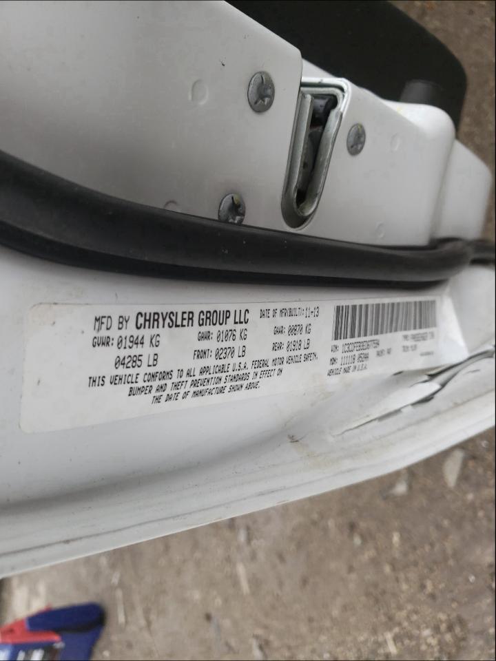 Photo 10 from auction – 2014 DODGE DART with VIN 1C3CDFEB3ED677594
