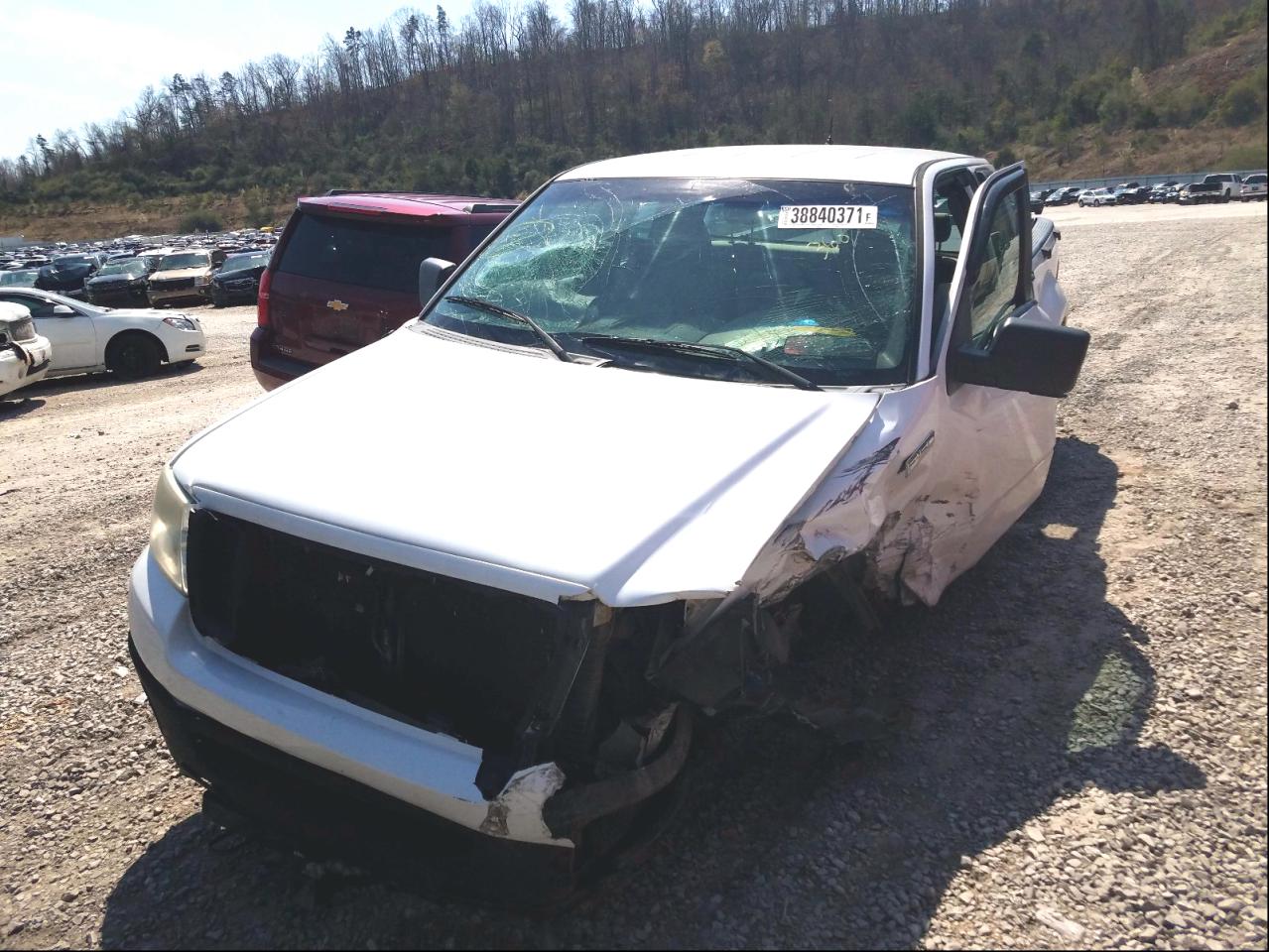 Photo 2 from auction – 2008 FORD F150 with VIN 1FTRX14W78FB92940
