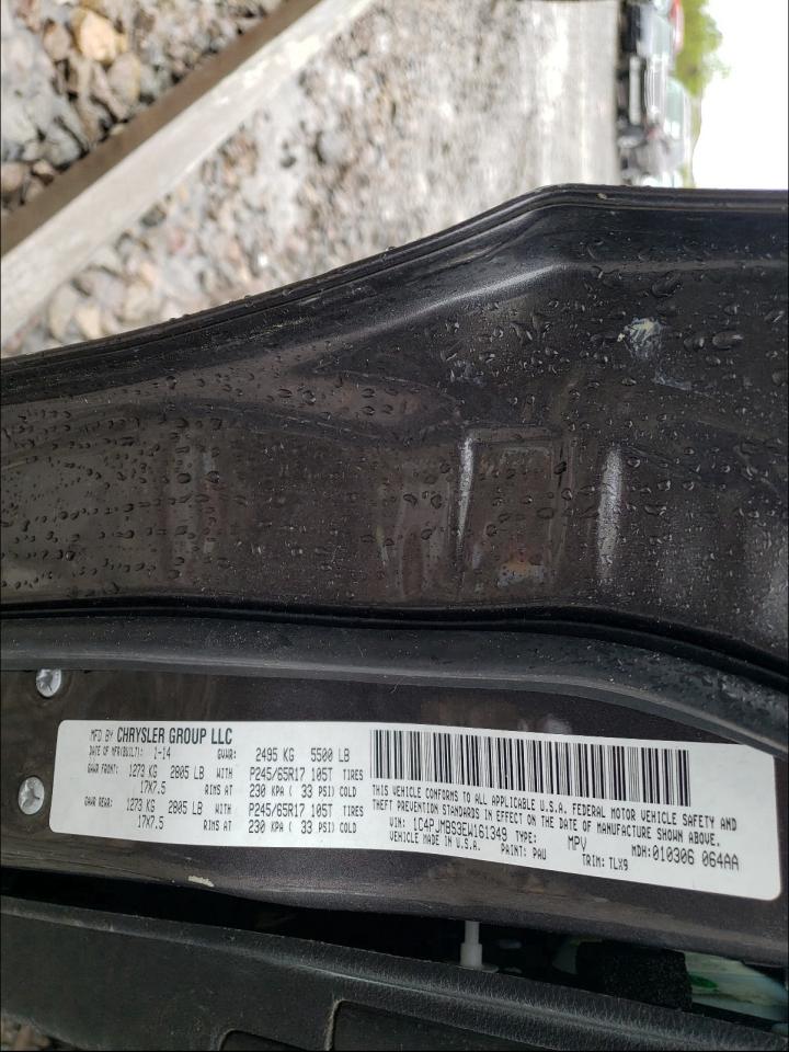 Photo 10 from auction – 2014 JEEP CHEROKEE T with VIN 1C4PJMBS3EW161349