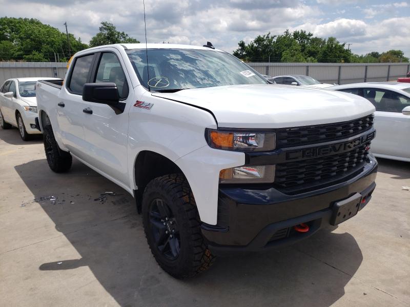 CHEVROLET SILVERADO 2021 with VIN 1GCPYCEF6MZ216331 - Photo from auction