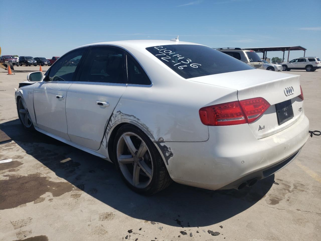 Photo 3 from auction – 2012 AUDI A4 PREMIUM with VIN WAUFFAFL4CN009708