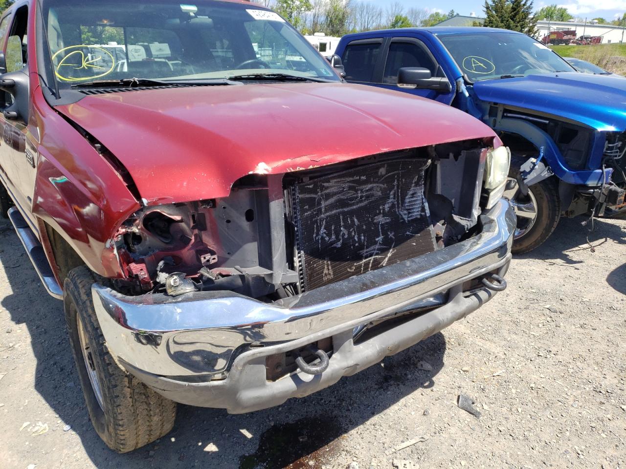 Photo 9 from auction – 2002 FORD F350 SRW S with VIN 1FTSW31F22EC22976