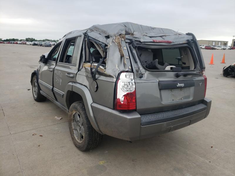 Photo 3 from auction – 2007 JEEP COMMANDER with VIN 1J8HH48K47C670211
