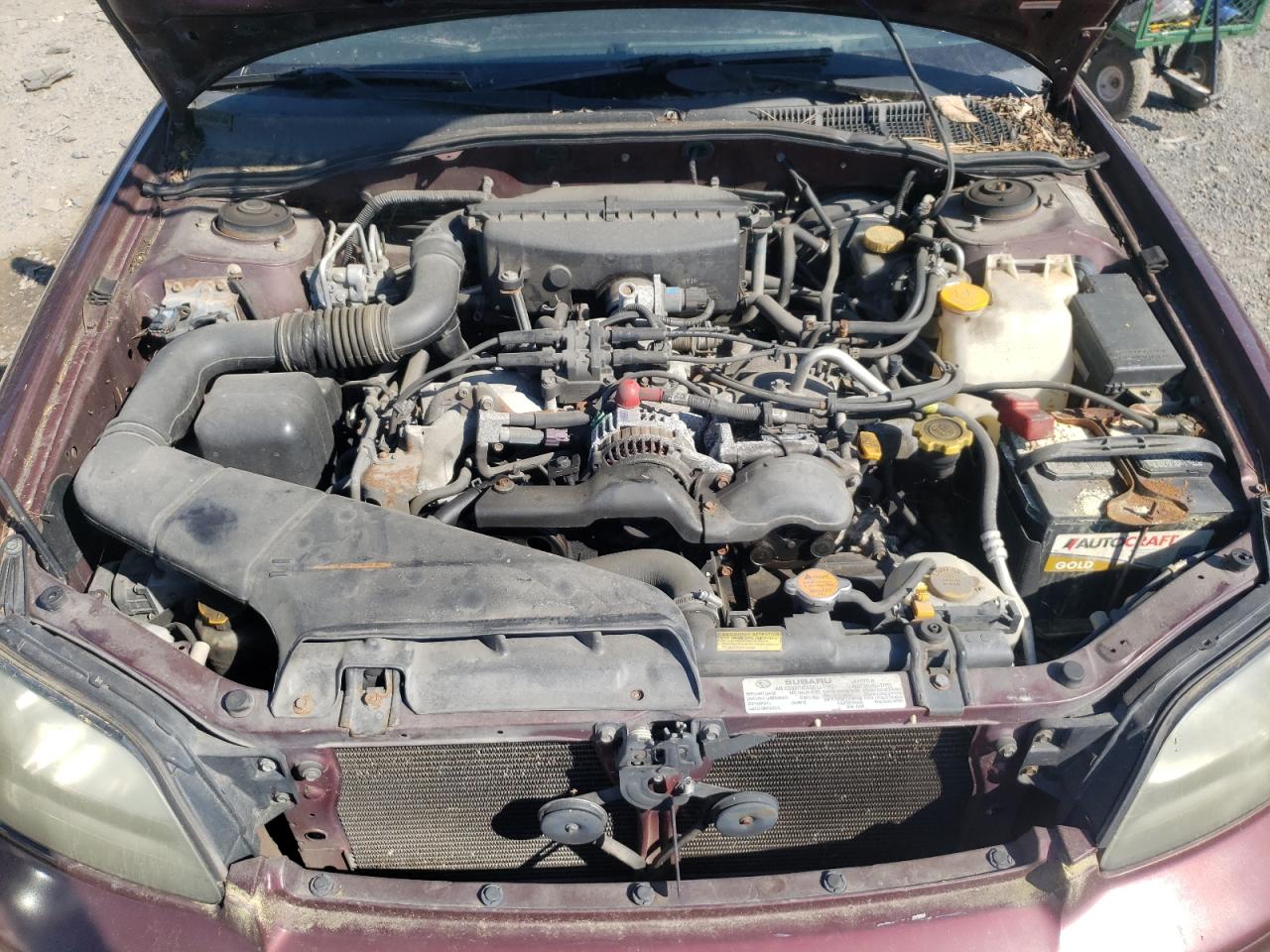 Photo 7 from auction – 2001 SUBARU LEGACY GT with VIN 4S3BE645717208808