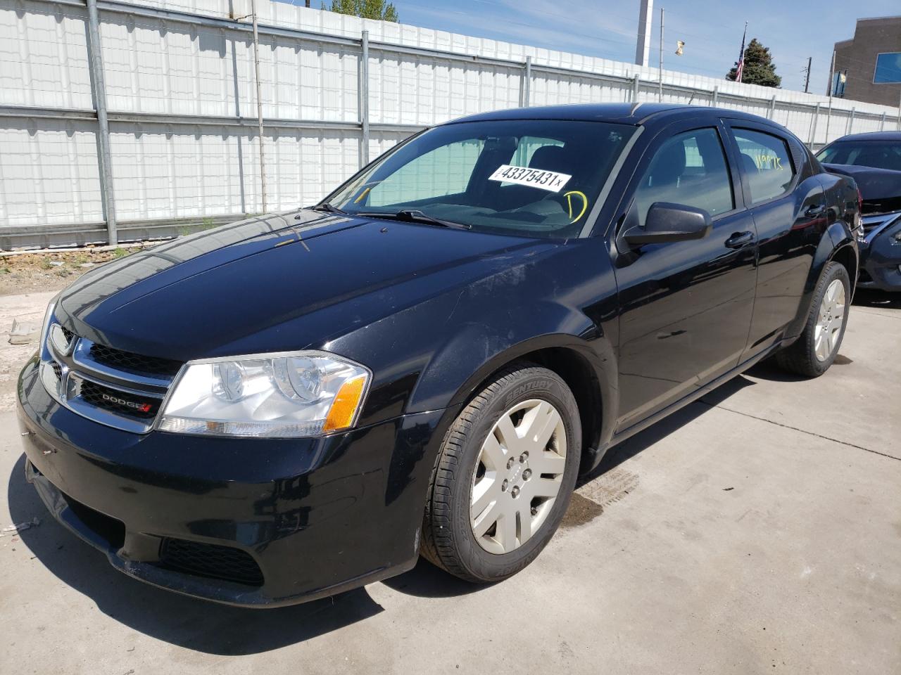 Photo 2 from auction – 2014 DODGE AVENGER SE with VIN 1C3CDZAB0EN144149
