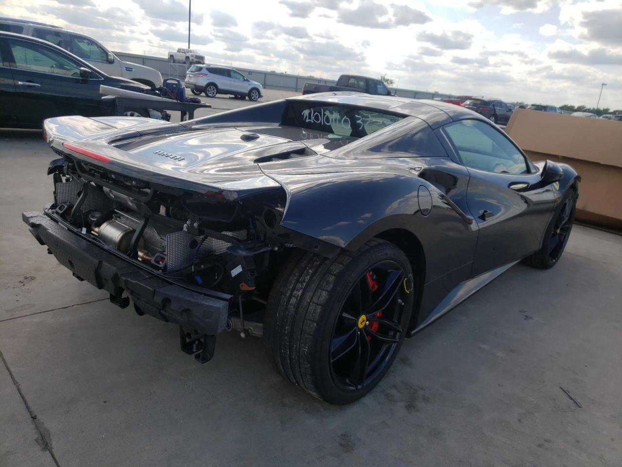 Photo 4 from auction – 2016 FERRARI 488 SPIDER with VIN ZFF80AMA6G0219357