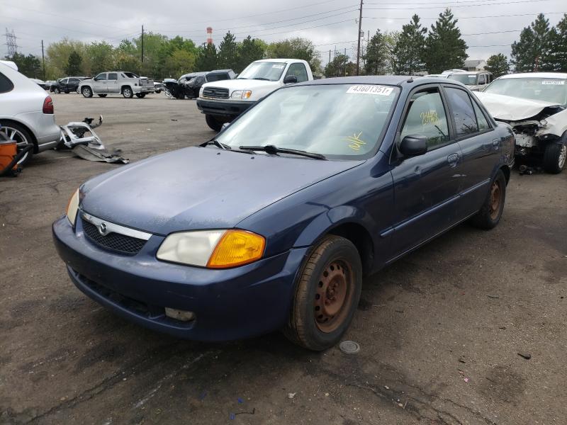 Photo 2 from auction – 2000 MAZDA PROTEGE DX with VIN JM1BJ2228Y0281587