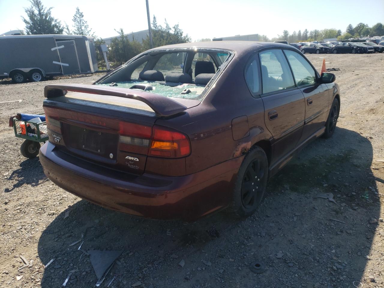 Photo 4 from auction – 2001 SUBARU LEGACY GT with VIN 4S3BE645717208808