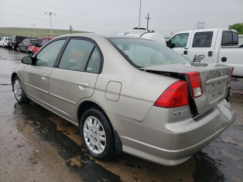 Photo 3 from auction – 2005 HONDA CIVIC LX with VIN 2HGES16595H548074