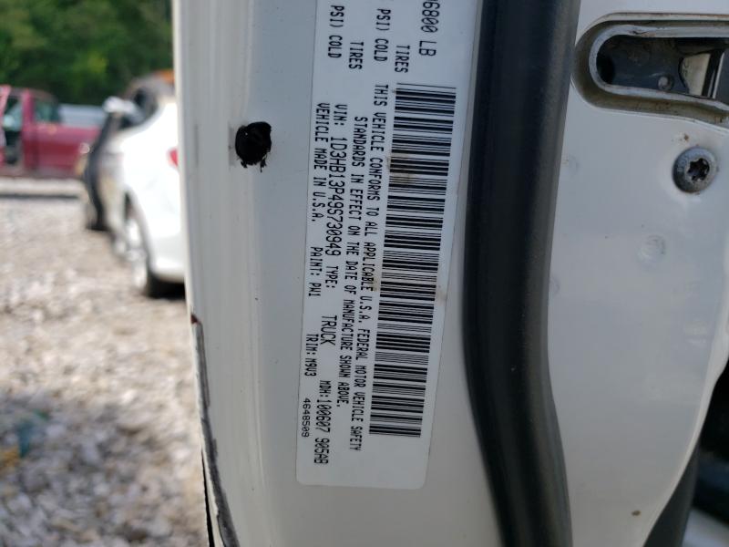 Photo 10 from auction – 2009 DODGE RAM 1500 with VIN 1D3HB13P49S730949