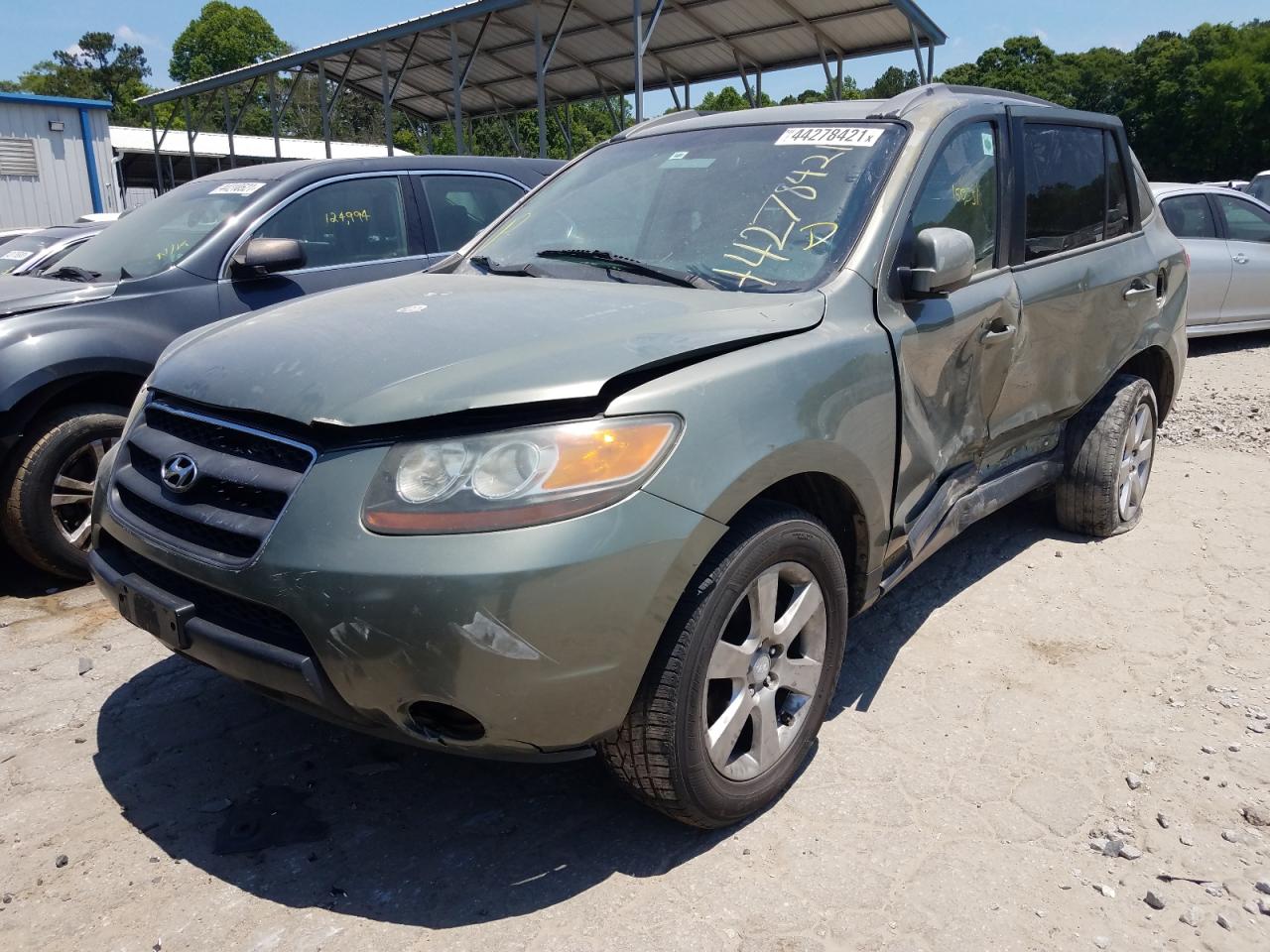 Photo 2 from auction – 2007 HYUNDAI SANTA FE S with VIN 5NMSH13E67H008757
