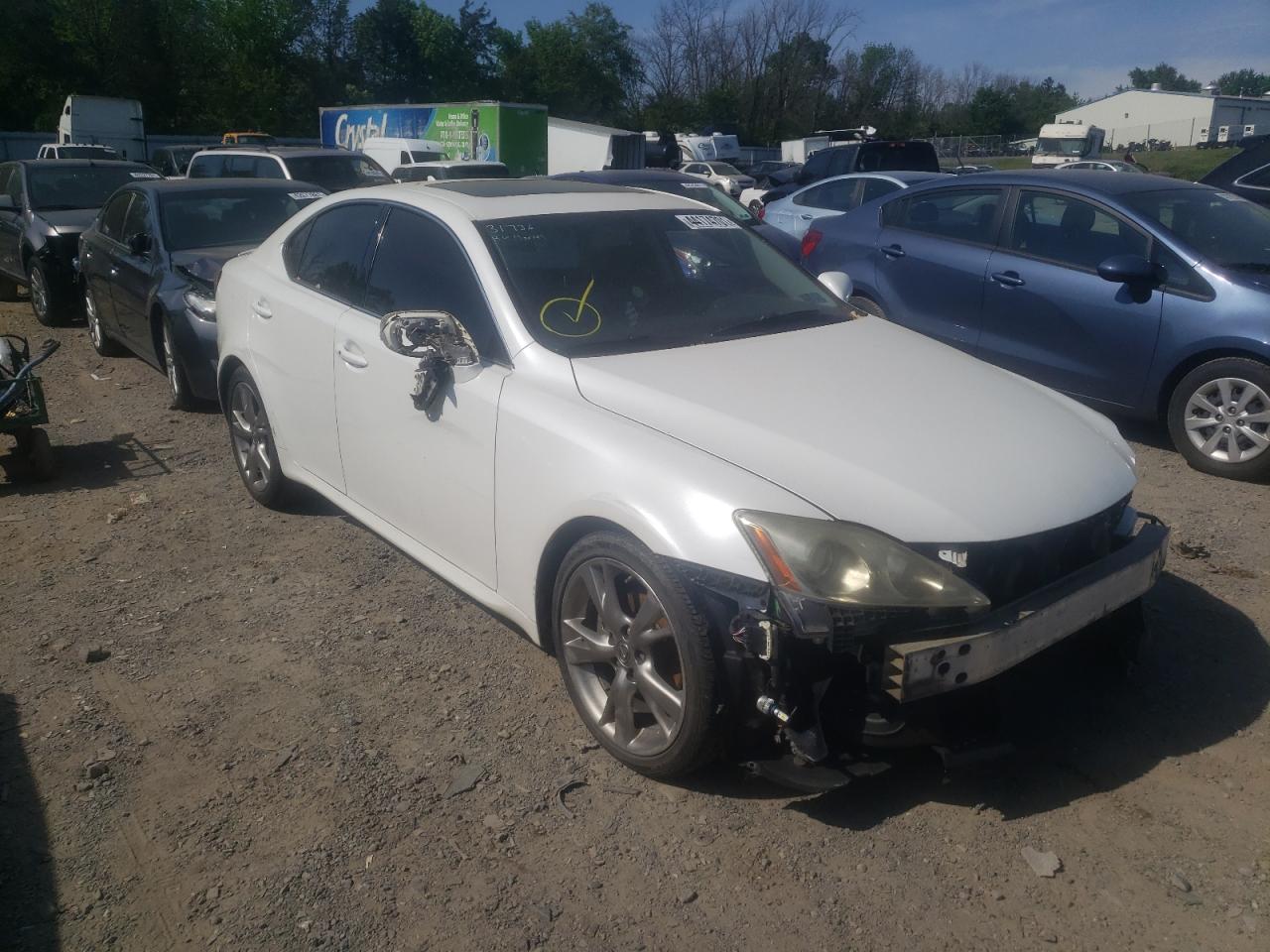 LEXUS IS 250 2010 with VIN JTHBF5C26A2096304 - Photo from auction