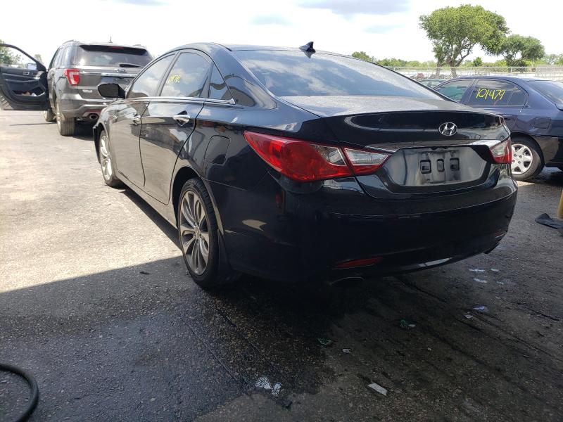 Photo 3 from auction – 2012 HYUNDAI SONATA SE with VIN 5NPEC4AC2CH387509