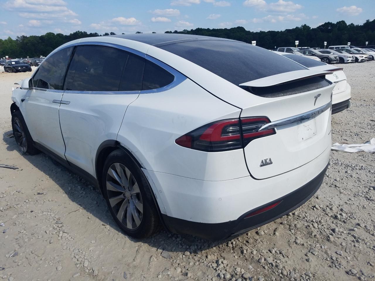 Photo 3 from auction – 2019 TESLA MODEL X with VIN 5YJXCDE20KF185730