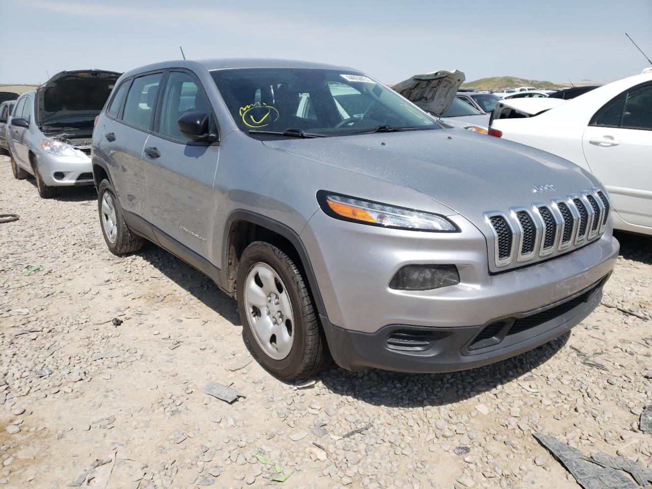 Photo 1 from auction – 2017 JEEP CHEROKEE S with VIN 1C4PJLAB6HW642437