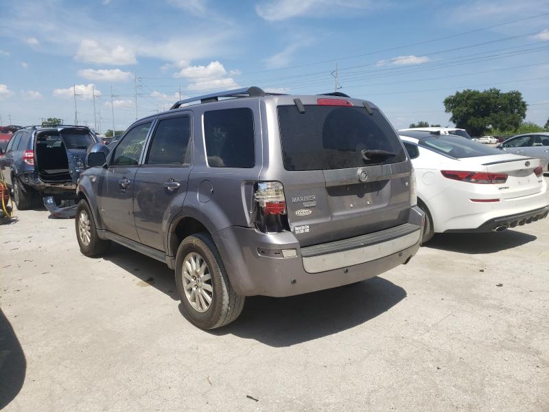 Photo 3 from auction – 2008 MERCURY MARINER PR with VIN 4M2CU87158KJ37153