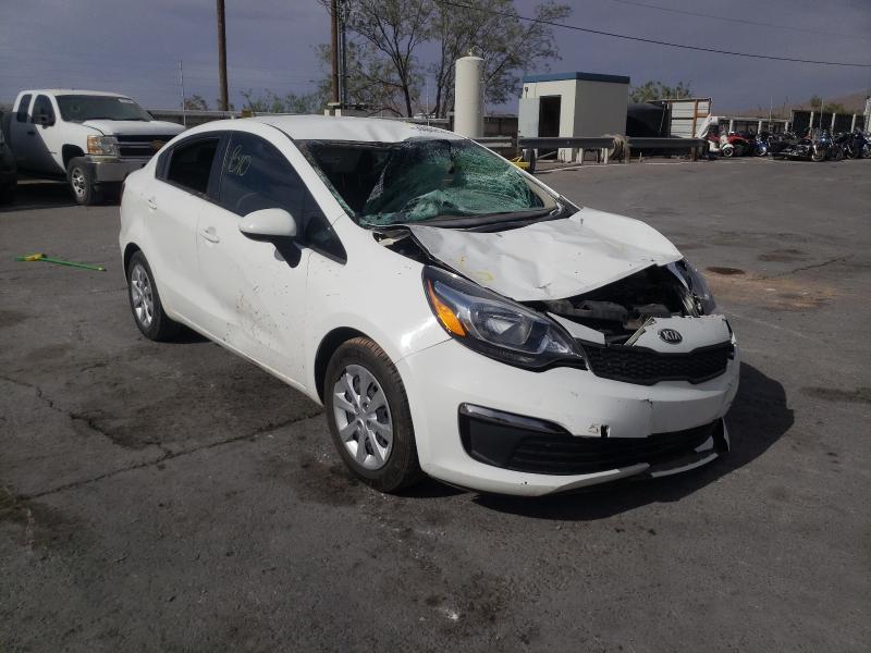 KIA RIO LX 2016 with VIN KNADM4A30G6639747 - Photo from auction