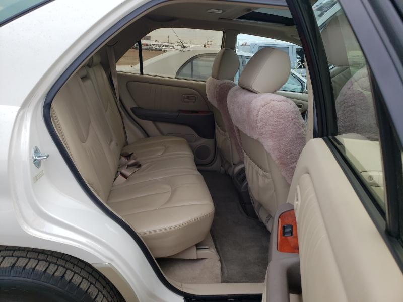 Photo 6 from auction – 2000 LEXUS RX 300 with VIN JT6HF10U2Y0114580