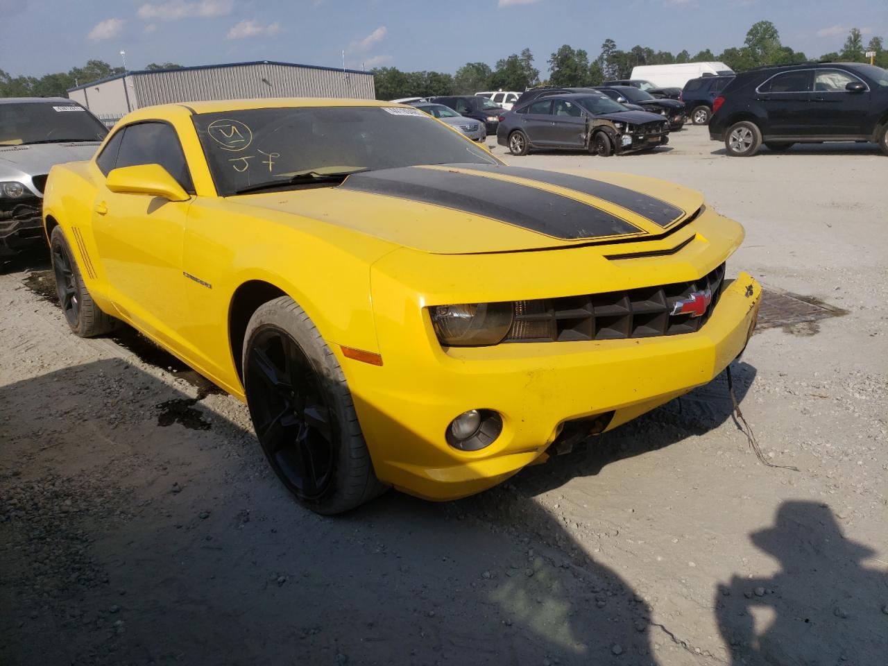 CHEVROLET CAMARO LT 2010 with VIN 2G1FC1EV2A9151014 - Photo from auction