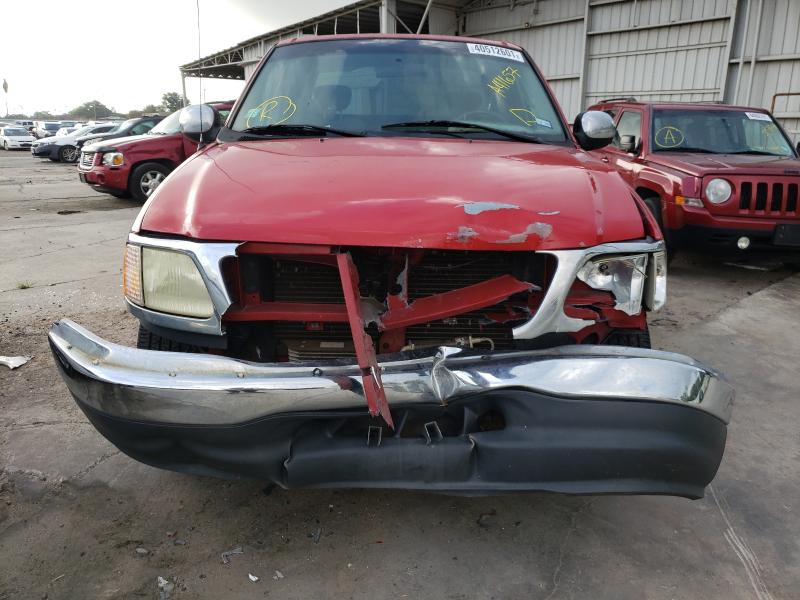 Photo 9 from auction – 2002 FORD F150 with VIN 1FTRX17W22NA41657