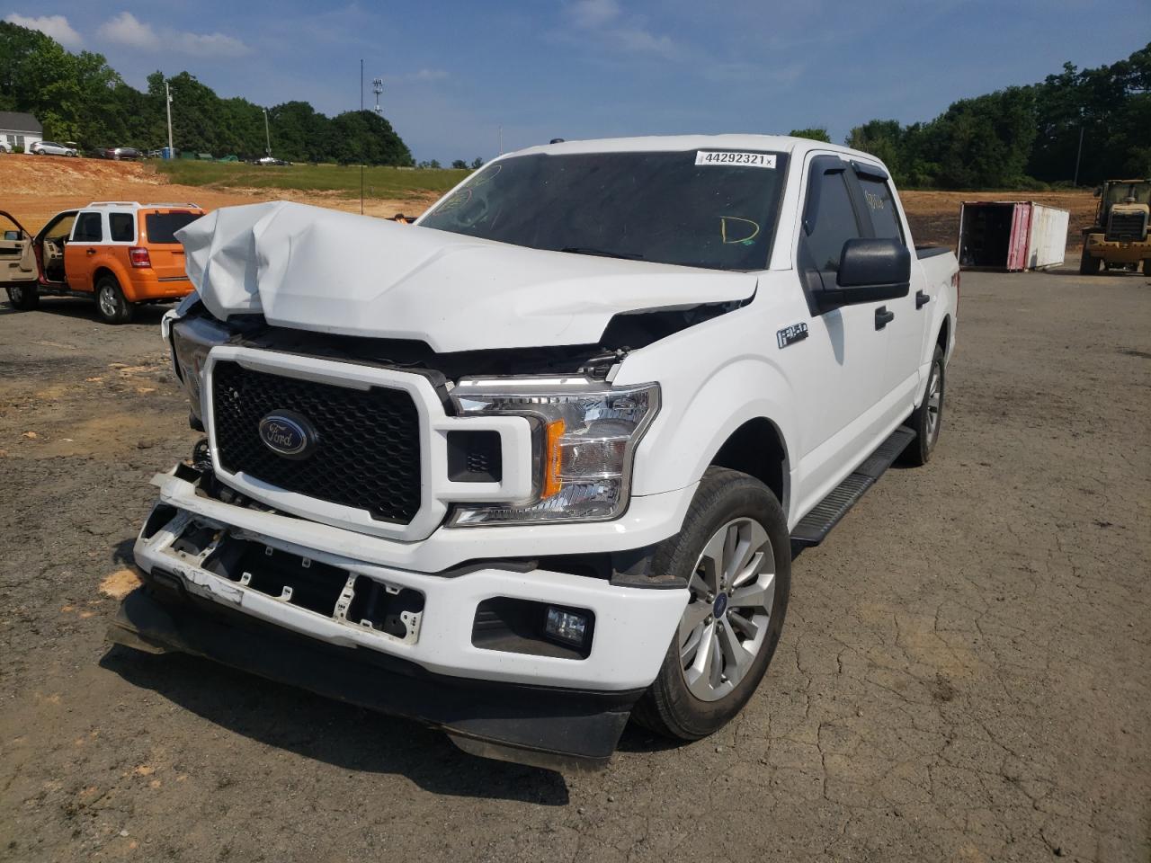 Photo 2 from auction – 2018 FORD F150 SUPER with VIN 1FTEW1CP1JFA55395