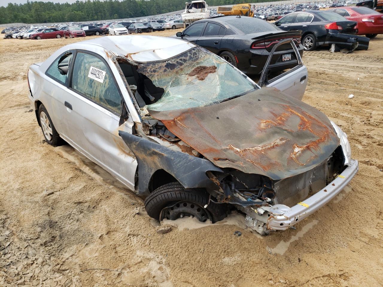 HONDA CIVIC DX V 2004 with VIN 1HGEM22104L022596 - Photo from auction