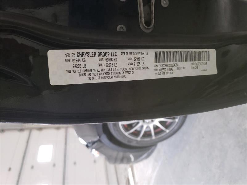 Photo 10 from auction – 2013 DODGE DART SXT with VIN 1C3CDFBHXDD134394