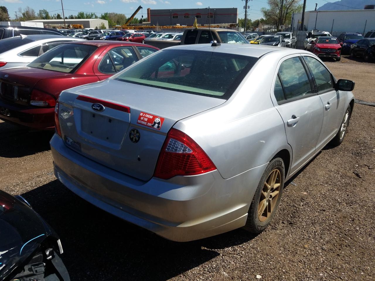 Photo 4 from auction – 2012 FORD FUSION S with VIN 3FAHP0GA9CR294165