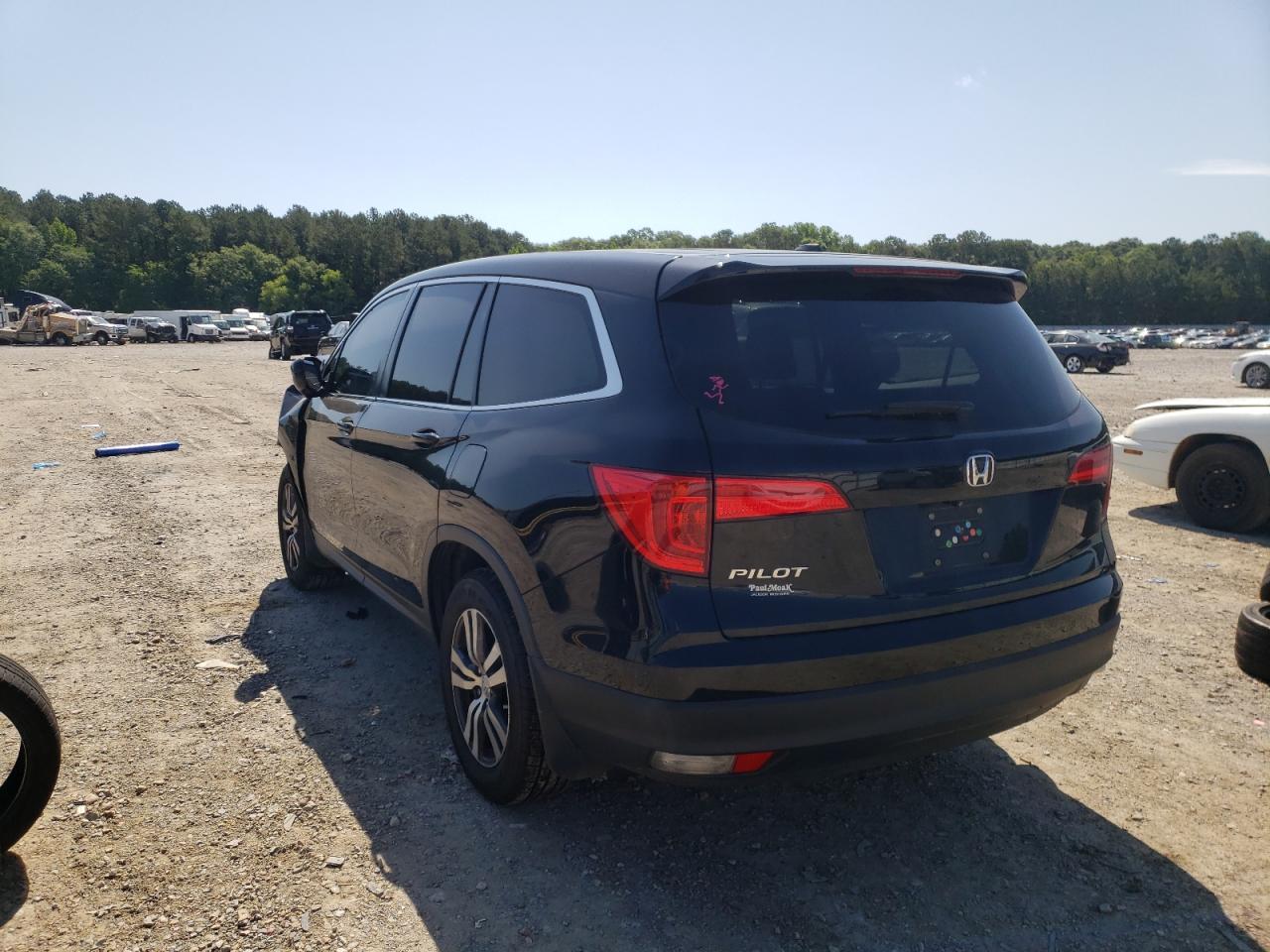 Photo 3 from auction – 2016 HONDA PILOT EXL with VIN 5FNYF5H56GB016651