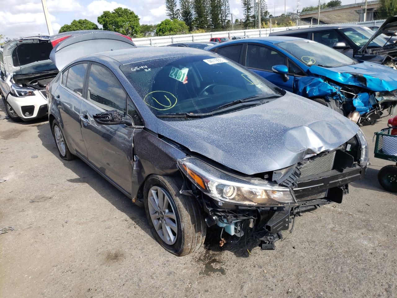 KIA FORTE LX 2017 with VIN 3KPFL4A70HE126544 - Photo from auction