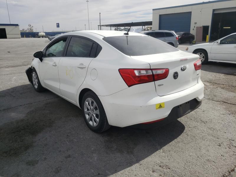 Photo 3 from auction – 2016 KIA RIO LX with VIN KNADM4A30G6639747