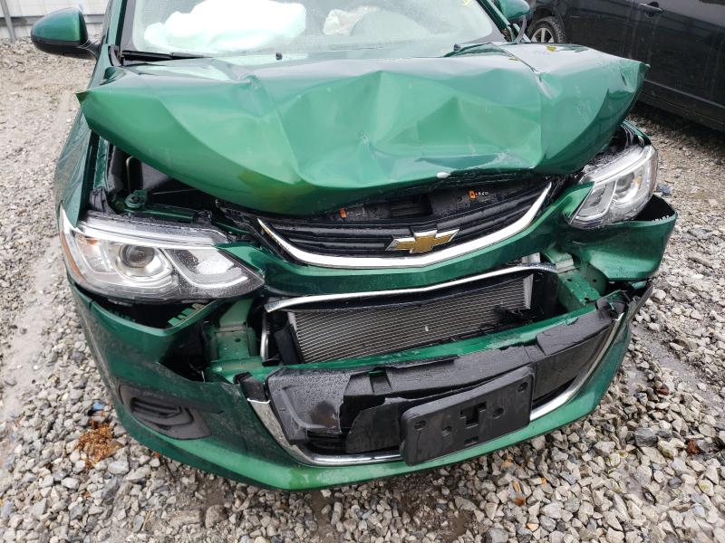 Photo 9 from auction – 2018 CHEVROLET SONIC LT with VIN 1G1JD5SB1J4126326