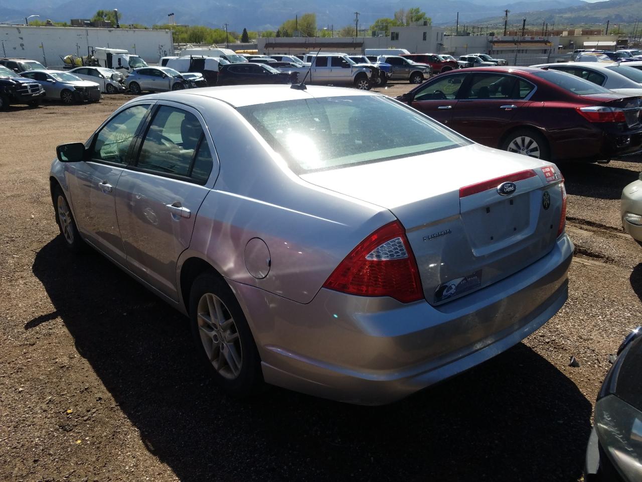 Photo 3 from auction – 2012 FORD FUSION S with VIN 3FAHP0GA9CR294165