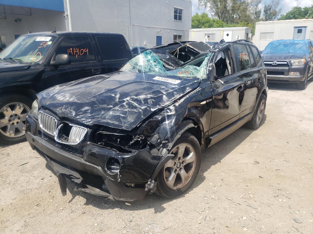 Photo 2 from auction – 2008 BMW X3 3.0SI with VIN WBXPC93408WJ11104